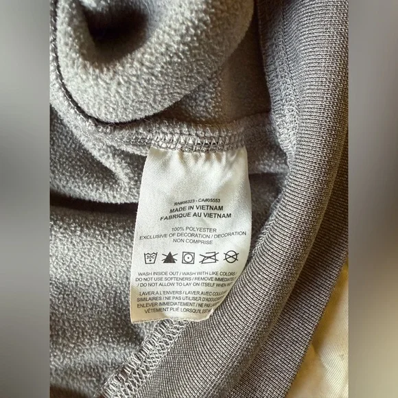 Nike Virginia Tech Hoodie Grey Hoodie Men or Women’s Small Maroon - Picture 5 of 5